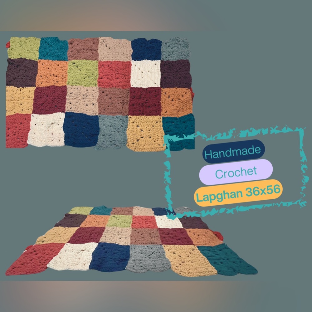 Handmade Crochet Lapghan
36x56
